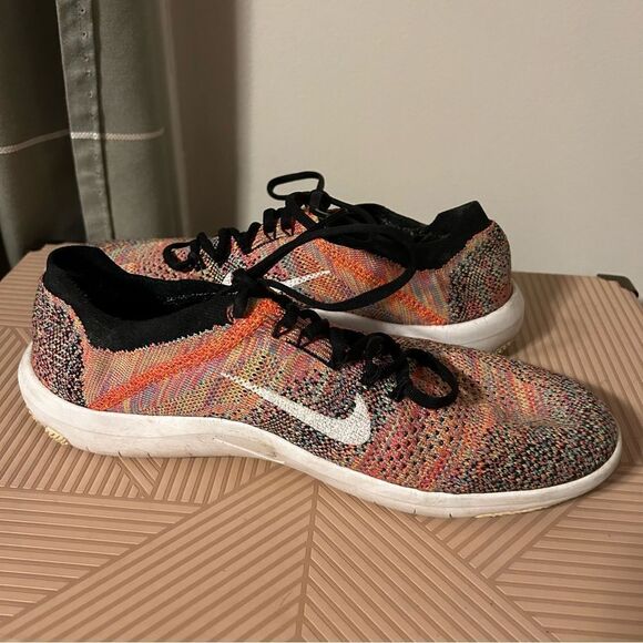 Nike Sneakers Multicolor Lightweight Athletic Workout Casual Black Neutral - Picture 6 of 10